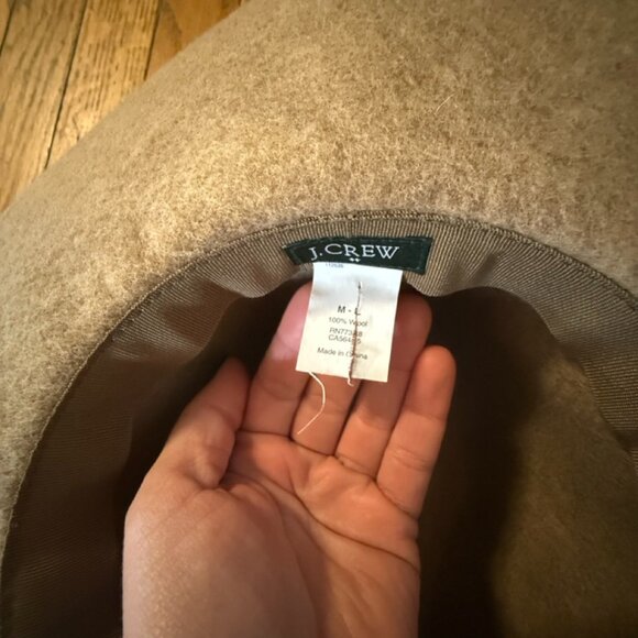 J. Crew Classic Wool Fedora - Picture 3 of 3